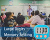 Picture of Classroom Timers for Teachers Kids Large Magnetic Digital Timer 4 Pack Blue White