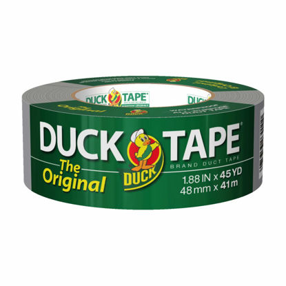 Picture of The Original Duck Tape Brand 394468 Duct Tape, 1-Pack 1.88 Inch x 45 Yard Silver,B-450-12,Silver