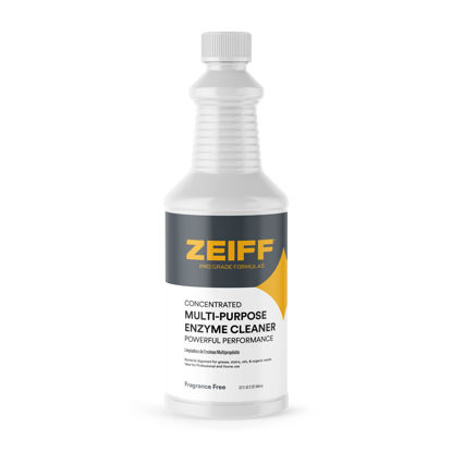 Picture of Zeiff Pro-Grade Multi-Purpose Probiotic Enzyme Cleaner - Powerful Cleaning & Odor Eliminating Formula For Professional & Home Surfaces - 32 Ounce - Fragrance Free
