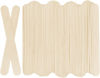 Picture of 100Pcs Jumbo Wooden Craft Sticks Wooden Popsicle Craft Sticks Stick 6” Long x 3/4”Wide Treat Sticks Ice Pop Sticks for DIY Crafts，Home Art Projects, Classroom Art Supplies