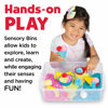 Picture of Creativity for Kids Sensory Bin: Ice Cream Shop Playset - Pretend Play, Early Learning Fine Motor Skills Toys for Girls and Boys, Toddler Sensory Toys
