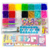 Picture of Rainbow Loom® Loomi-Pals™ MEGA Set, Features 60 CUTE Assorted LP Charms, the NEW RL2.0, Happy Looms, Hooks, Alpha & Pony Beads, 5600 Colorful Bands all in a Carrying Case for Boys and Girls 7+