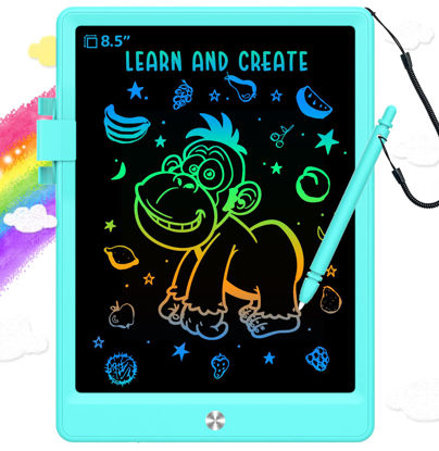 Picture of Toddler Toys for 3-6 Years Old Girls Boys, LCD Writing Tablet 8.5 Inch Doodle Board, Electronic Drawing Tablet, Drawing Pads,Travel Gifts for Kids Age 3 4 5 6 7 Year Old Girls Boys (Blue)