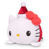 Picture of TeeTurtle - The Officially Licensed Original Sanrio Plushie - Hello Kitty Reindeer + Santa Hat - Cute Sensory Fidget Stuffed Animals That Show Your Mood - Perfect Gift for the Holidays!