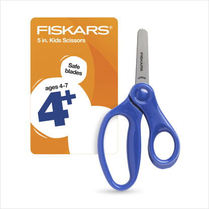 Picture of Fiskars® Blunt-tip Kids Scissors, Blue (5 in.)