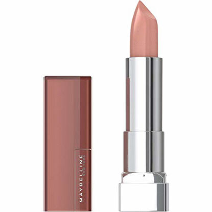 Picture of Maybelline New York Color Sensational Lipstick, Lip Makeup, Cream Finish, Hydrating Lipstick, Nude Lust, Nude ,1 Count