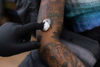 Picture of Hustle Butter Tattoo Aftercare 5 fl oz (2 pack) Tattoo Balm, For New & Older Tattoos - Safe While Healing - Vegan Tattoo Cream No-Petroleum