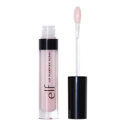 Picture of e.l.f. Lip Plumping Gloss, High-Shine Liquid Lip Color, Creates Fuller Lips & Plumper Pout, Moisturizing Formula, Pink Paloma, 0.09 Fl Oz