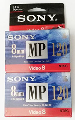 Picture of Sony 8mm MP Video Cassette - 120 min (2 Pack)