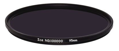 Picture of ICE 95mm ND100000 Optical Glass Filter Neutral Density 16.5 Stop ND 100000 95