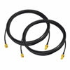 Picture of Bingfu WiFi Antenna Extension Cable 2-Pack RP-SMA Male to RP-SMA Female Bulkhead Mount RG174 Cable 3m 10 feet for WiFi Router Security IP Camera Wireless Network Card Adapter
