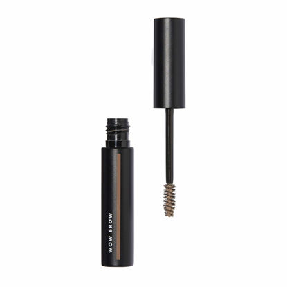 Picture of e.l.f., Wow Brow Gel, Volumizing, Buildable, Wax-Gel Hybrid, Creates Full, Voluminous-Looking Brows, Locks Brow Hairs In Place, Taupe, Fiber-Infused, 0.12 Oz