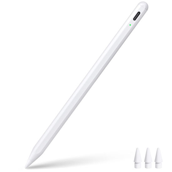 GetUSCart- Stylus Pen for iPad,Ipad Pencil 2nd Generation,Apple Pencil,Smart  Touch Switch,Compatible with(2018-2023) Magnetic iPad 6-10,iPad Mini 5/6, iPad Air 3-5,iPad Pro 11"/12.9"