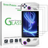 Picture of amFilm 3 Pack Screen Protector for ASUS ROG Ally Handheld 7 inch 2023, Tempered Glass, Transparent Ultra HD, Anti-Scratch, Anti-Fingerprint