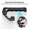 Picture of SmallRig Lightweight NATO Top Handle, Quick Release NATO Grip w/NATO Rail for DSLR Camera Cage, Universal Top Handle with 5 Cold Shoe Adapters - 4345