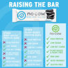 Picture of No Cow High Protein Bars, Cookies 'N Cream, 22g Plant Based Vegan Protein, Keto Friendly, Low Sugar, Low Carb, Low Calorie, Gluten Free, Naturally Sweetened, Dairy Free, Non GMO, Kosher, 12 Pack