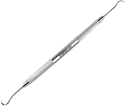 Picture of Professional Dental Tartar Scraper Tool - Dental Pick, Double Ended Tartar Remover for Teeth, Plaque Remover, Tooth Scraper (6.5 Inch, Silver, 1)