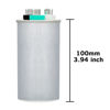 Picture of VEXUNGA 60/5 uF 60+5 MFD 370VAC or 440VAC Dual Run Start Round A/C Capacitor CBB65 CBB65B Air Conditioner Capacitors for AC Unit Fan Motor Start or Heat Pump or Condenser Straight Cool