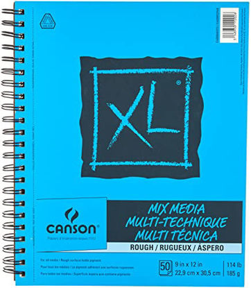 Picture of Canson XL Series Rough Mix Media, 9" x 12"