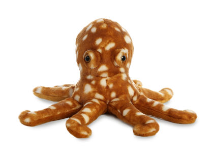 Picture of Aurora® Adorable Flopsie™ Octopus Stuffed Animal - Playful Ease - Timeless Companions - Orange 12 Inches
