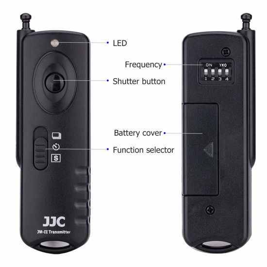 JJC Intervalometer Timer Remote For Canon Cameras - Time Lapse & Bulb Mode Shutter Release