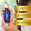 Picture of Organic Face and Body Oil for Dry Skin, Hair, Hands, Cuticles and Nails Care. Made of Olive, Lavender, Almond, Vitamin E and Grapeseed Oils. Natural Moisturizer for Women, Men 4oz