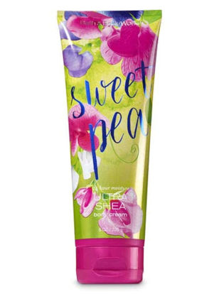 Picture of Bath and Body Works Sweet Pea Ultra Shea Body Cream 8 Ounces