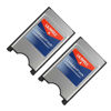 Picture of LILIWELL Compact Flash to PCMCIA Ata Adapter CF to PC Card Adapter 2 Pack