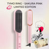 Picture of TYMO Hair Straightener Brush, Hair Straightening Comb for Women with 5 Temp 20s Fast Heating & Anti-Scald