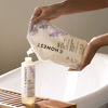 Picture of The Honest Company 2-in-1 Cleansing Shampoo + Body Wash Refill Pouch | Gentle for Baby | Naturally Derived, Tear-free, Hypoallergenic | Lavender Calm, 32 fl oz