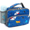 Picture of FlowFly Kids Lunch box Insulated Soft Bag Mini Cooler Back to School Thermal Meal Tote Kit for Girls, Boys, Colorful-Shark