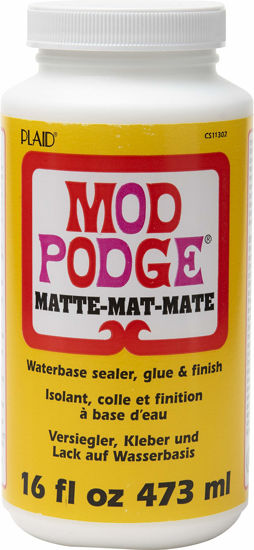 Picture of Mod Podge CS11302 Waterbase Sealer, Glue and Finish, 16 oz, Matte
