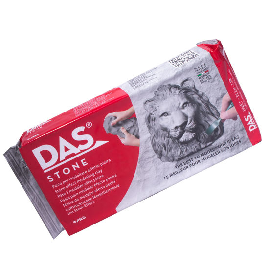 GetUSCart- DAS Air-Hardening Modeling Clay - Stone Air Dry Clay 2.2lb Block  - Pliable Air Clay for Sculpting and Coating - Introductory Air Dry  Modeling Clay - Molding Clay for Sculpting and More