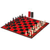 Picture of Pressman Chess / Checkers / Backgammon - 3 Games in One with Full Size Staunton Chess Pieces and Interlocking Checkers, 15.62 x 8.00 x 1.50 Inches