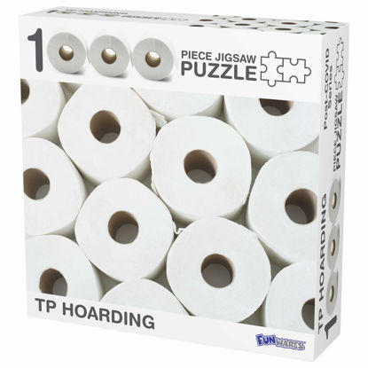 Picture of 1000 Piece Jigsaw Puzzle, Toilet Paper Puzzle, TP Hoarding - Funny and Unique Puzzle