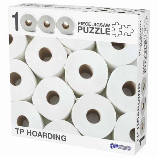 Picture of 1000 Piece Jigsaw Puzzle, Toilet Paper Puzzle, TP Hoarding - Funny and Unique Puzzle
