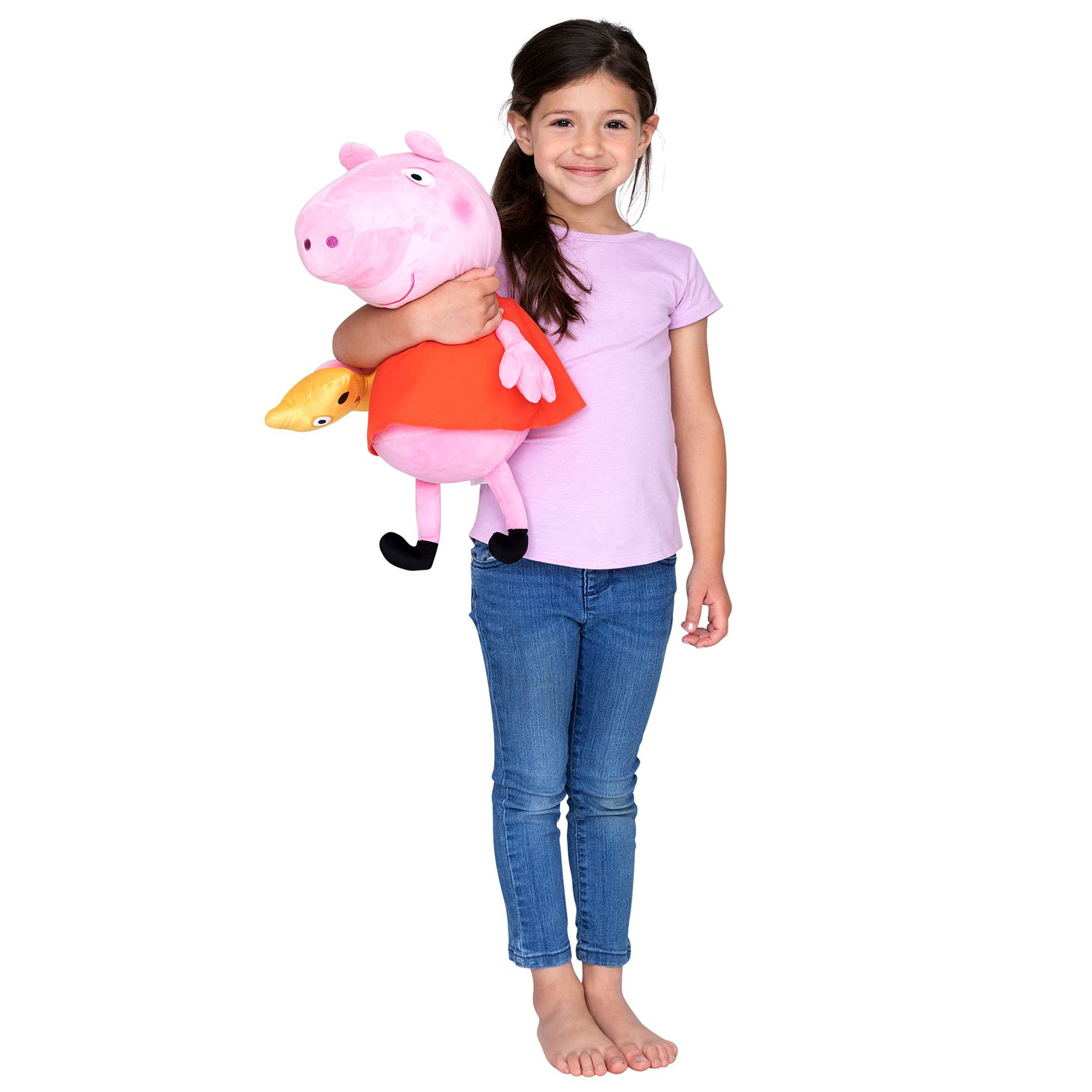 NEW Squishmallows HugMees Peppa Pig 10 Inch Plush IN HAND | FREE AUS SHIPPING | UK