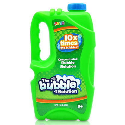 Picture of JOYIN 32 oz Concentrated Bubble Solution (Green) for Kids, Boys and Girls Summer Game, Party Favors, Summer Outdoor Fun, Pretend-Play Toys, Educational Toys, and School Classroom Prizes