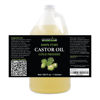 Picture of GreenIVe - 100% Pure Castor Oil - Cold Pressed - Hexane Free - Exclusively on Amazon (128 Ounce (1 Gallon))