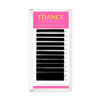 Picture of TDANCE Premium D Curl 0.03mm Thickness Semi Permanent Individual Eyelash Extensions Silk Volume Lashes Professional Salon Use Mixed 10-17mm Length In One Tray (D-0.03,10-17mm)