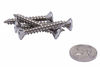 Picture of #12 X 1-1/2" Stainless Oval Head Phillips Wood Screw (25pc) 18-8 (304) Stainless Steel Screws by Bolt Dropper
