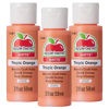 Picture of Apple Barrel Acrylic Paint, Tropic Orange (Pack of 3) 2 oz, 21341EA