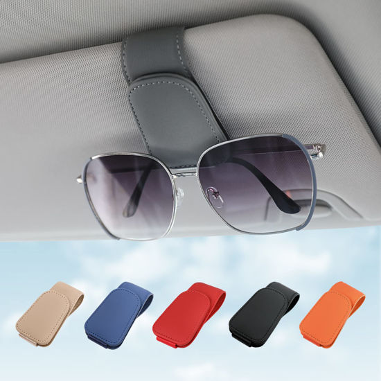 GetUSCart KanSmart Sunglass Holder for Car Visor Sunglasses Clip