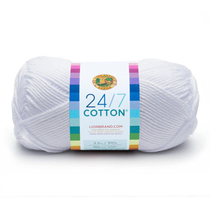 Picture of (1 Skein) 24/7 Cotton® Yarn, White