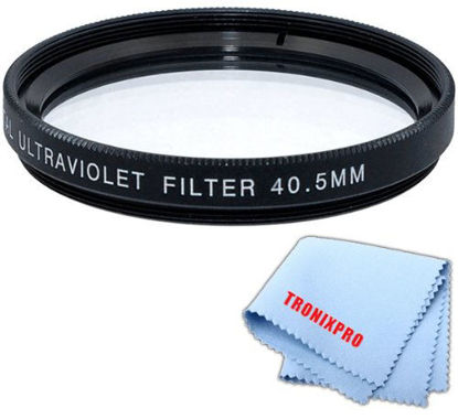 Picture of Tronixpro 40.5mm Pro Series High Resolution Digital Ultraviolet UV Protection Filter + Tronixpro Microfiber Cloth