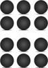 Picture of LeFix 12 x Rubber Silicone Feet Dot(Diameter:0.575inch/14.6mm) with Adhesive,Compatible with DELL,Asus,Lenovo,HP Laptop,Computer Case,Keyboard Riser,Appliance Feet,Multipe Purpose(Black)