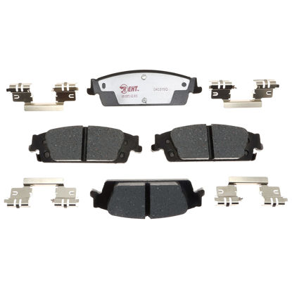 Picture of Raybestos Premium Element3 EHT™ Replacement Rear Brake Pad Set for Select Cadillac Escalade, Chevrolet Silverado/Suburban/Tahoe, and GMC Sierra/Yukon Model Years (EHT1707H)