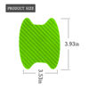 Picture of 4PCS Car Door Handle Protector Sticker, Universal Carbon Fiber Anti-Scratches Auto Door Handle Protective Film, Car Door Side Paint Cover Guard Stickers Fit for Most Car Handles（Green/4PCS）