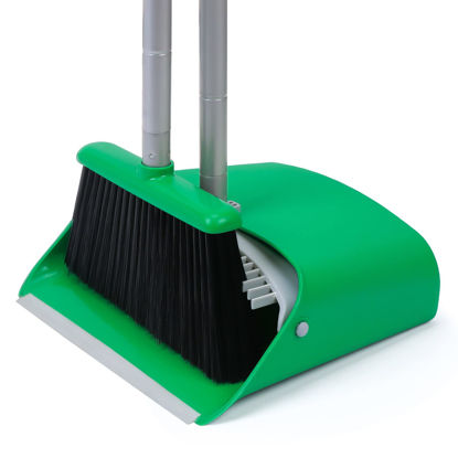 Picture of Broom and Dustpan Set - Simplify Cleaning Your Home Ktichen Office with Ease