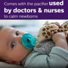 Picture of Philips AVENT Soothie Snuggle Pacifier Holder with Detachable Pacifier, 0m+, Giraffe, SCF347/01